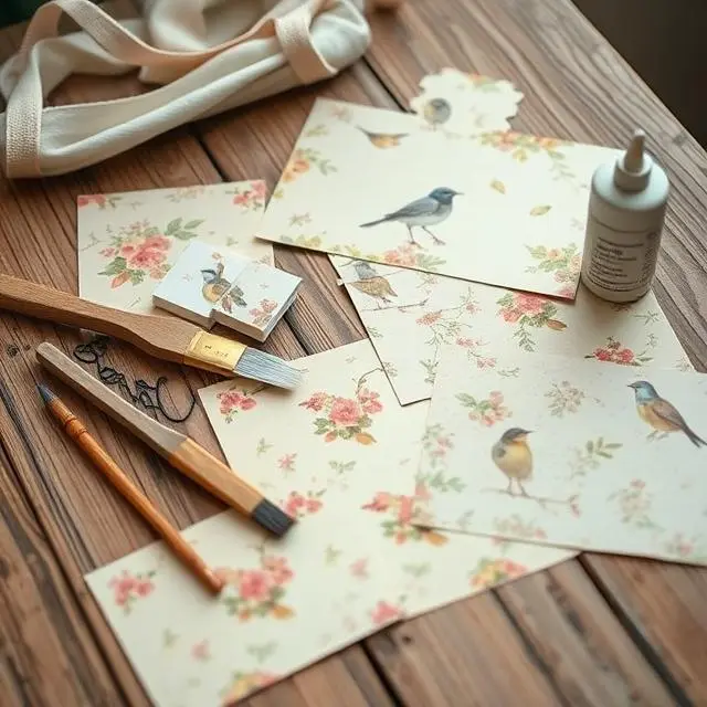 Decoupage Supplies